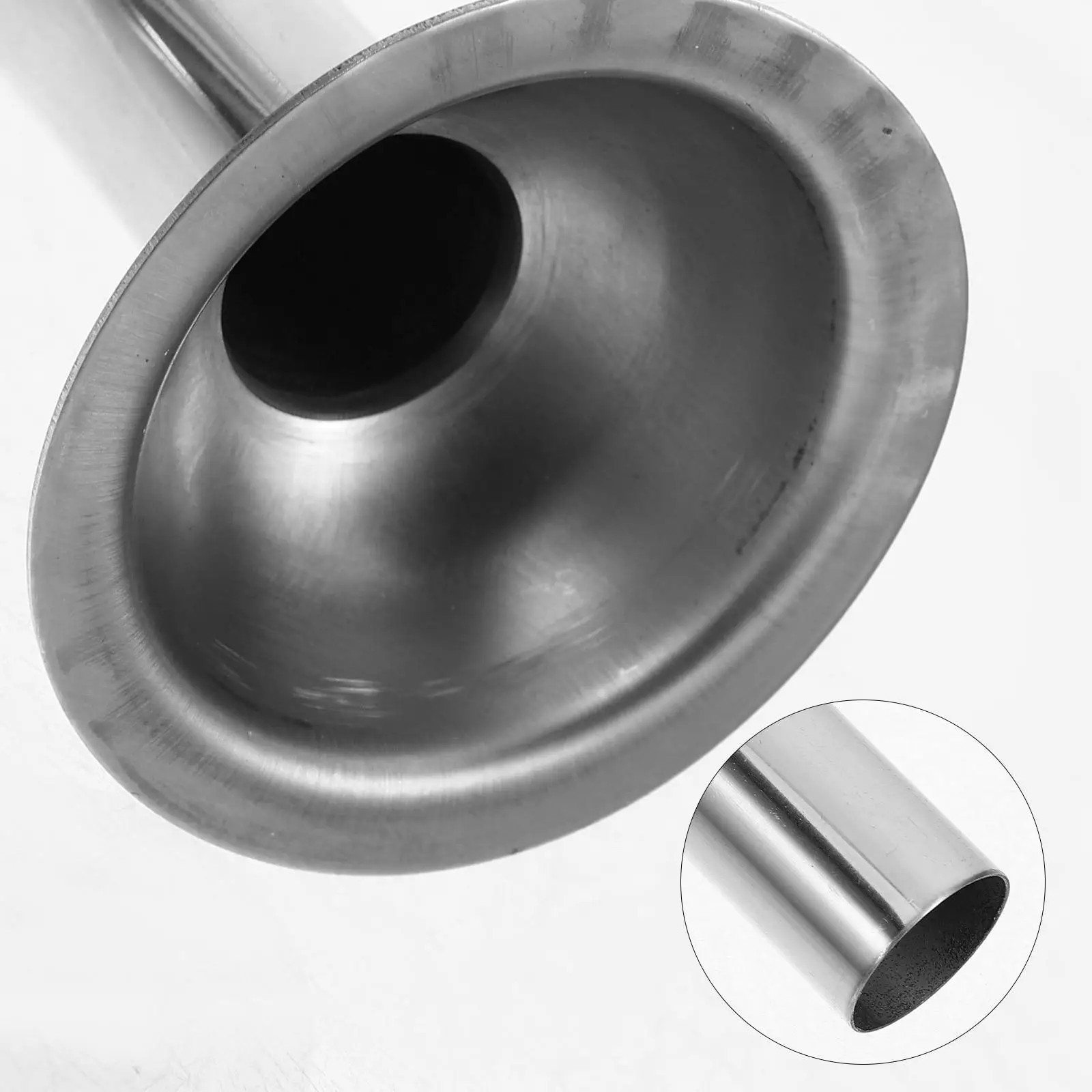 3 Pcs Stainless Steel Sausage Filler Tube Manual Grinder Kit Sausage Stuffer Pork Beef Turkey Meat Processor Poultry Tool