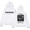 Sudadera con capucha para hombre y mujer, ropa de calle de gran tamaño con estampado de rapero Eminem, Álbum de MúsicaFour seaso 3
