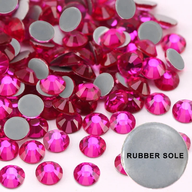 Multi-Color Crystal AB Hot Fix Rhinestones for Nail Art and Fabric Garments