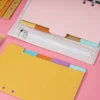 5 pcs/set Binder Index Dividers A5/ Personal size Notebook Inner Pages Separator Diary Planner Paper Category Pages Stationery 6