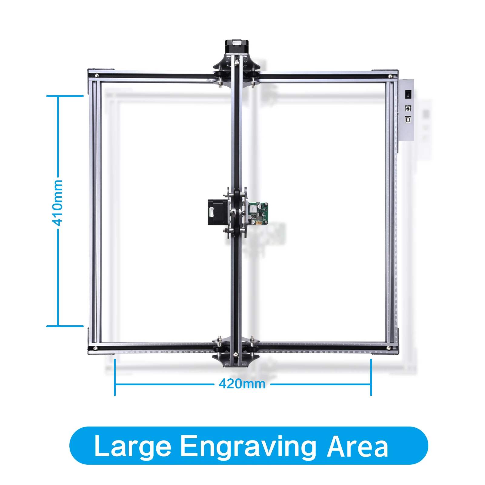 woodworking boring machine SCULPFUN S9 90W Effect Laser Engraving Machine 410x420mm Ultra-thin Laser Beam Shaping Technology High-precision Laser Cutting wood router table