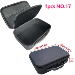 Versatile EVA Hard Storage Case with Zipper Closure - Durable Shockproof Outdoor Bag for Accessories and Tools (NO.17)