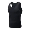 1/3 Piece Men's Four Seasons Black And White Classic Color Basic Vest Plus Size Youth Sports And Leisure Running Joker Bottoming 4