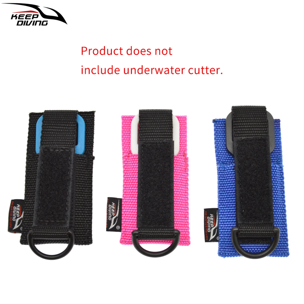 1PCS Tauchen Unterwasser Schneiden Spezielle Messer Cutter Abdeckung Kann Durch 5CM Gurtband Tragen-beständig Nylon Cutter Abdeckung getragen werden – Detail 4