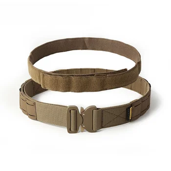 Emersongear LCS Combat Belt Buckle Airsoft Battle Inner Outer Suit Waist Strap Belts Outdoor Tactical Hiking Hunting EM9577