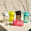 Fitn Protein Poer aker Cup Sport Water Bottle Men Women Outdoor Portable Stirring Cup Sc Milk Coffee Meal 300ml 5