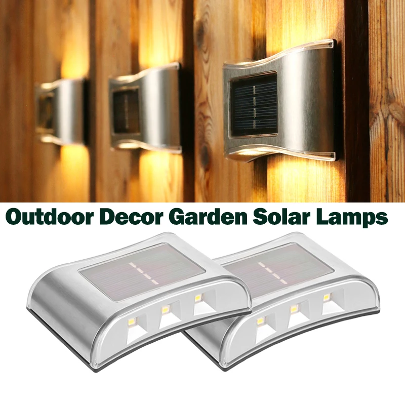 

Outdoor Decoration Garden Solar Lamps Exterior Wall Lamp Outside Shed Fence Gazebo Lighting Holiday Cottage Vegetable Garden