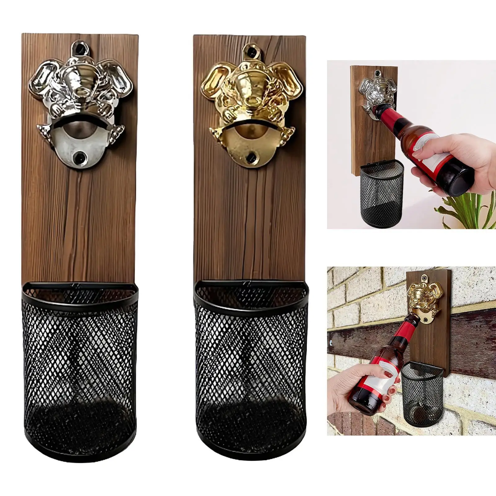 Magnetic Bottle Opener Decorative Kitchen Gadget Home Decor Wall Mounted Bottle Opener for Living Room Gift Bar Fridge Magnetic Bottle Opener Decorative Kitchen Gadget Home Decor Wall Mounted Bottle Opener for Living Room Gift Bar Fridge
