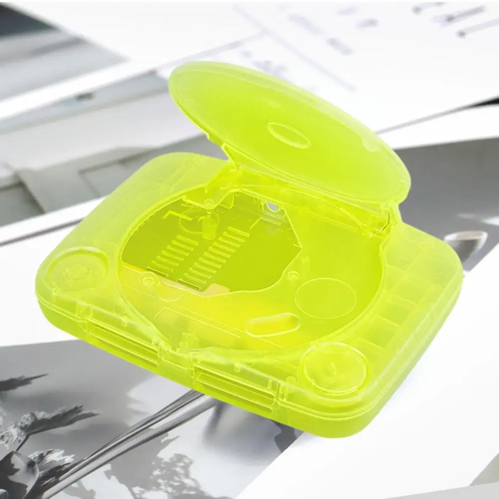 

Легкая защита для консоли, защитный полупрозрачный чехол, запасная часть для Ps One, Противоударная ударопрочная