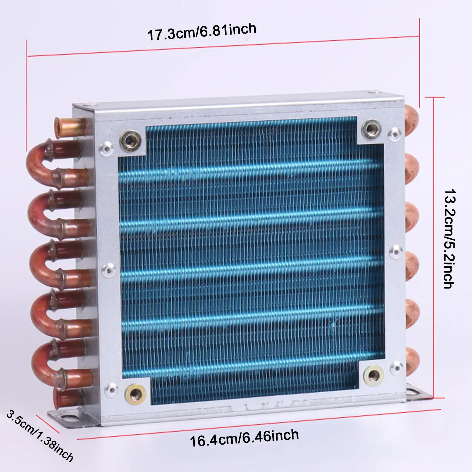 Condenser for Refrigerator Freezer Aluminum Fin Compact Small Air Cooled