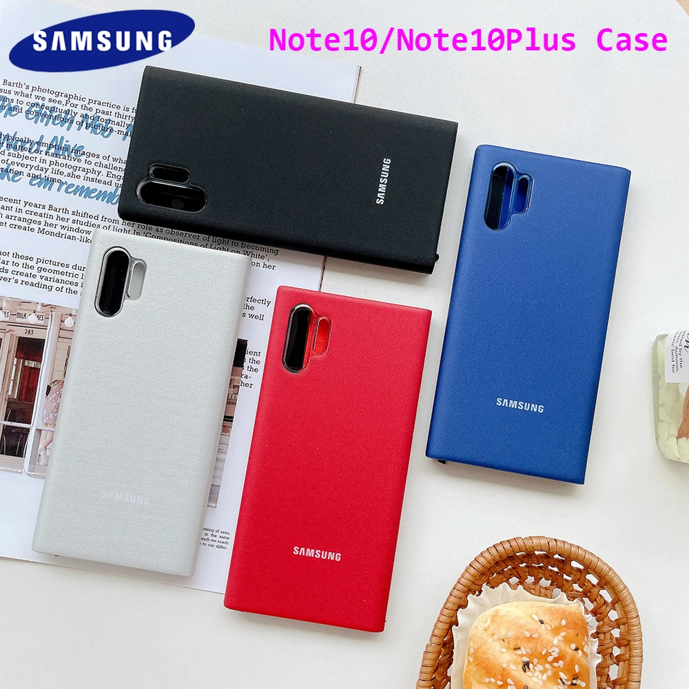 Samsung Galaxy Note 10 Plus Flip Case Original - Samsung Original Smart Flip  Cover - Aliexpress