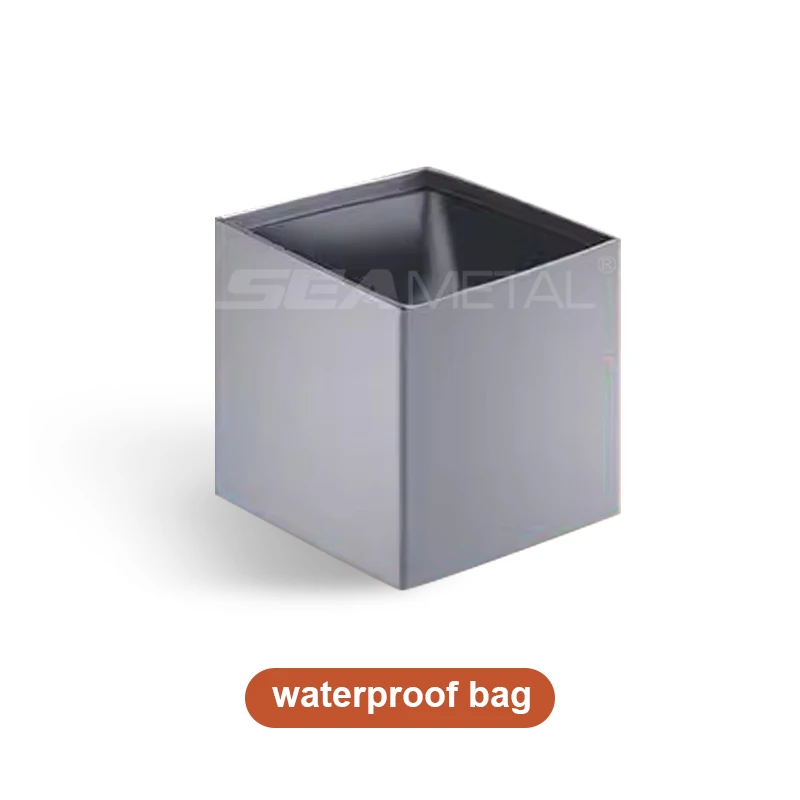 SEAMETAL 110L grand coffre organisateur pour voiture pliable Oxford tissu voiture sac de rangement poignée en métal boîte de rangement pour pêche Camping