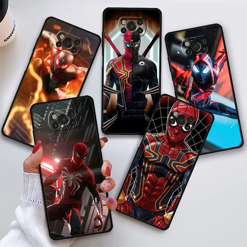 The Amazing Spider-Man 3 Custodia Per Telefono Per Xiaomi Mi Poco X4 Nfc X4 Gt C55 X3 Pro F5 M4Pro 5G X5 F1 C40 F3 X3 Gt Cover In Silicone