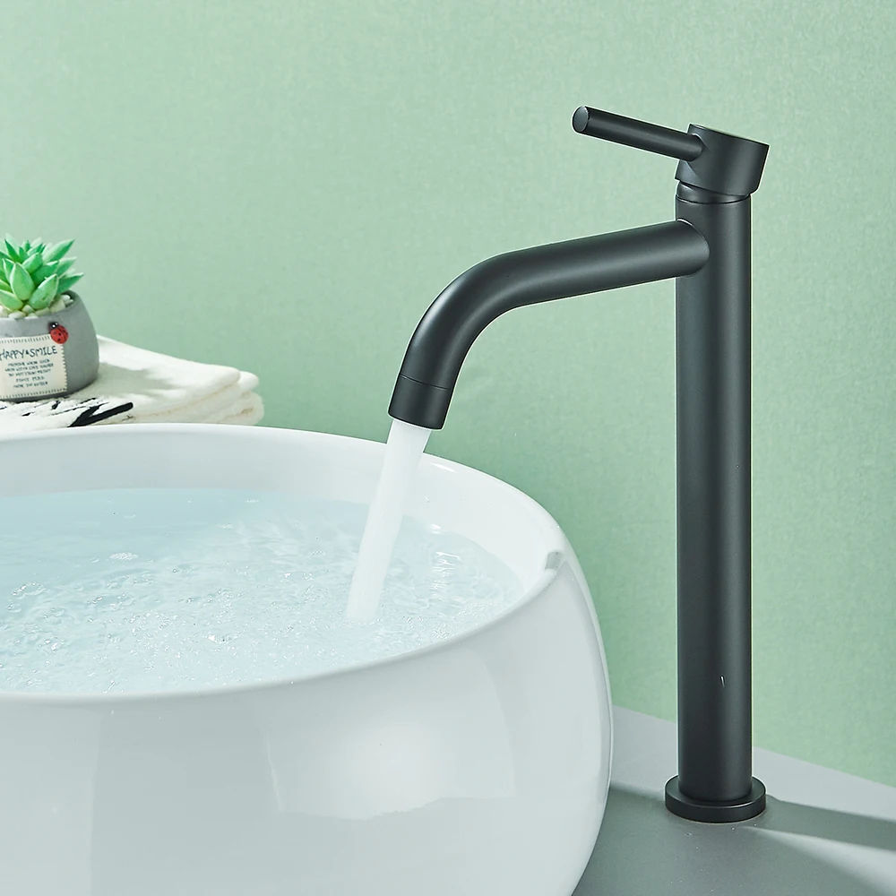 Basin Faucet Bathroom Washbasin Water Mixer Tap Hot Cold Water Crane Tap