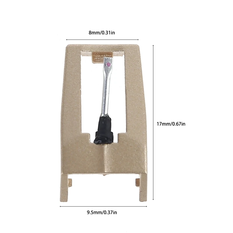 Premium Gramophone Record Player Needle with Magnetic Cartridge
