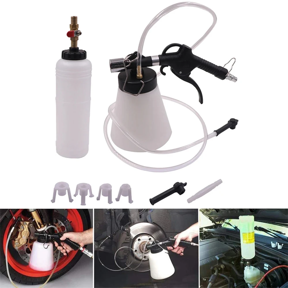 Car Brake Bleeder Kit Oil Change Pump 1000ml Brake Fluid Replacement Tools Oil Exchanger for Auto Car Truck Motorcycle