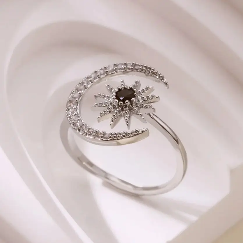 Gold Color Stainless Steel Rings for Women