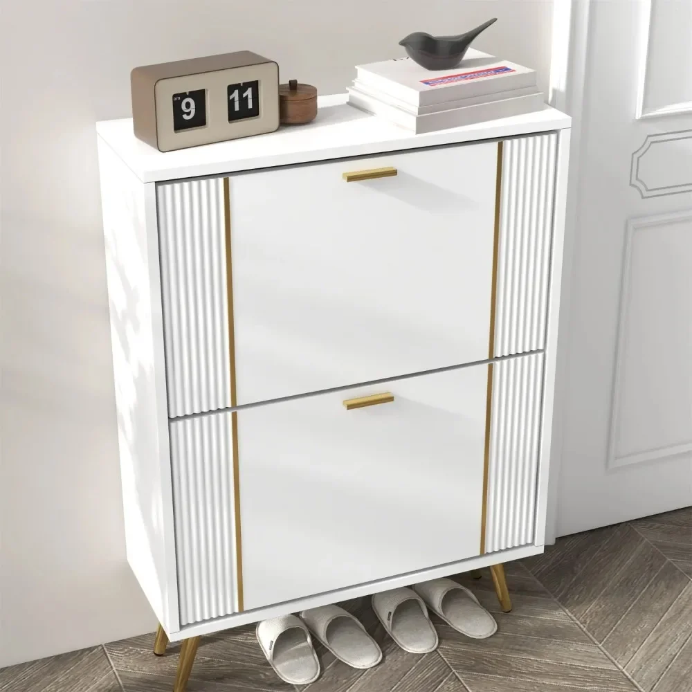 

Shoe Cabinets,Ultra-Thin Tipping Shoe Cabinet,Light Luxury Drawer Entrance Door Storage Storage Cabinet, Shoes Rack