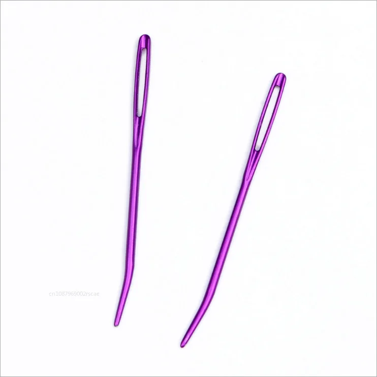 Description Picture 2 of item8/4/2Pcs/box Bent Tip Tapestry Needles Yarn Knitting Weaving Big Eye Curve Bent Needle Knitting Crochet DIY Sewing Accessories