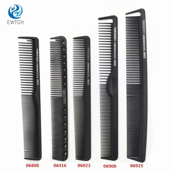 1PC Carbon Fiber Cutting Comb Suitable For All Hair Types, Anti-static And Heat-resistant, Double-sided Hair Comb 1