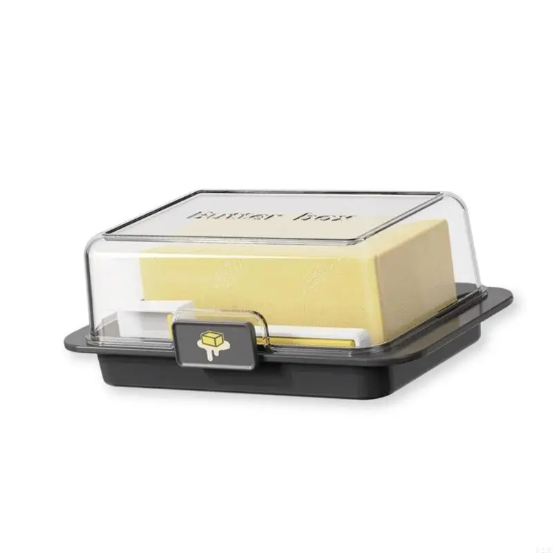 Butter Dish Lid Dividing Storage Box Container Cheese Keeper