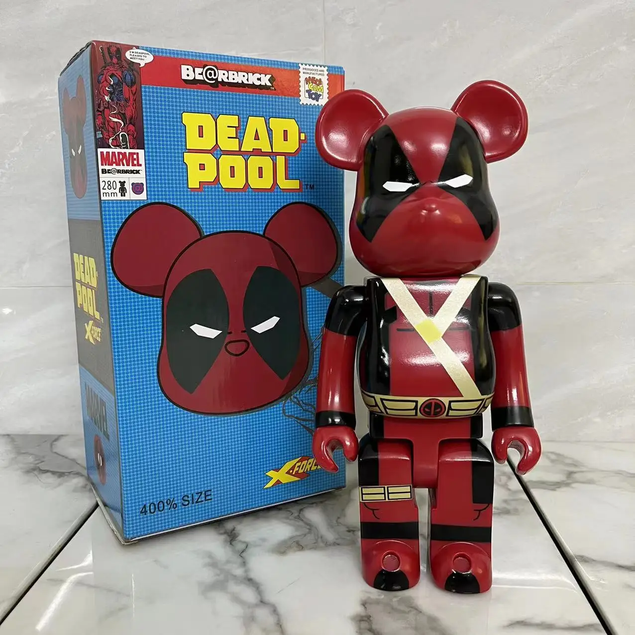 Mubco LV Bearbrick Bobble Head Shaking Doll