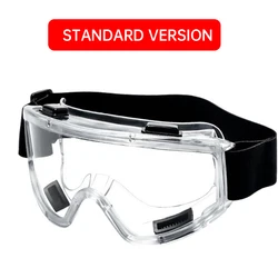Fog - Proof Anti - Splash Dust - Proof Safety Goggles with Clear Lens (Standard Type)