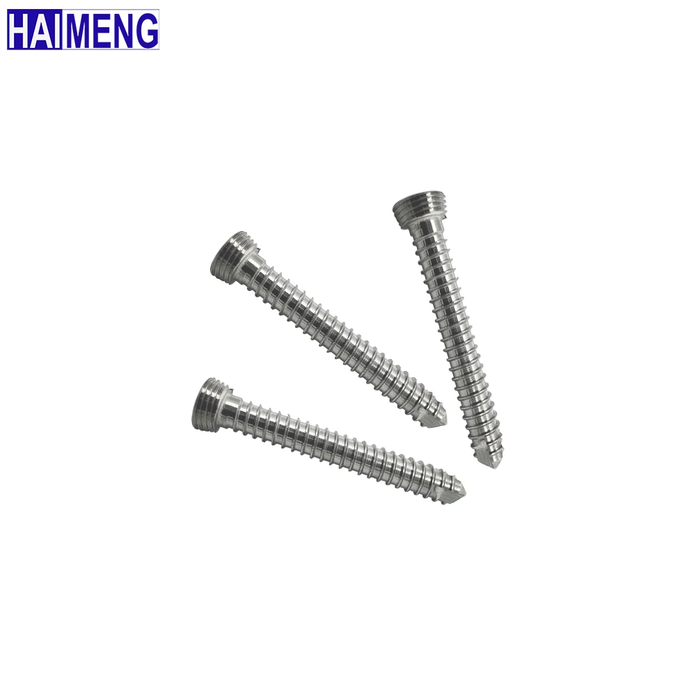 Veterinary Surgical Instruments 2.4mm SS Locking Screws Mascotas Orthopedics Implants for Dogs