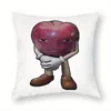 "Hand Holding Apple Embroidered Pillow Cover" - Unique Cushion Case for Home Decor, Ideal Gift for Those Who 1