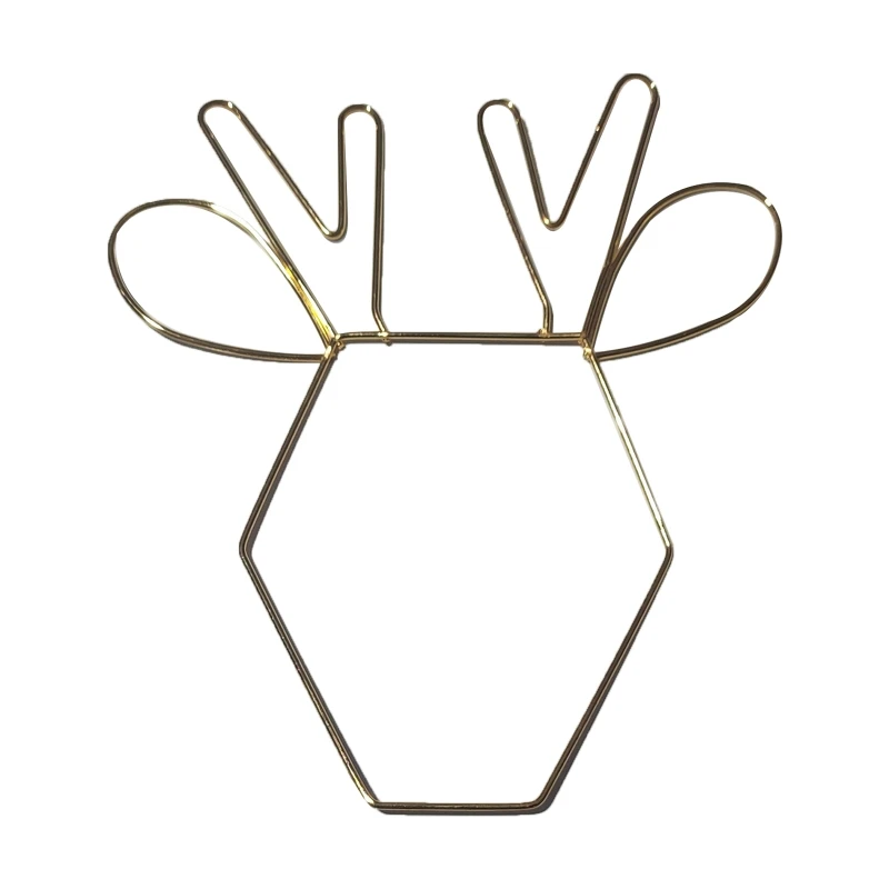 Dream Catcher Metal Hoops Irregular Cloud Animal Shape DIY Macrame Iron Ring 3