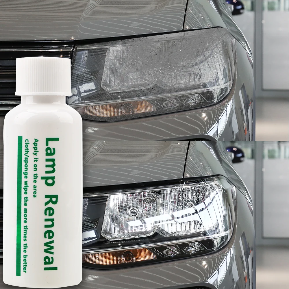

Car Maintenance Lamp Renovation Car Headlight Restoration Lamp Retreading Agent Polishing Coat 20/50ml Liquid