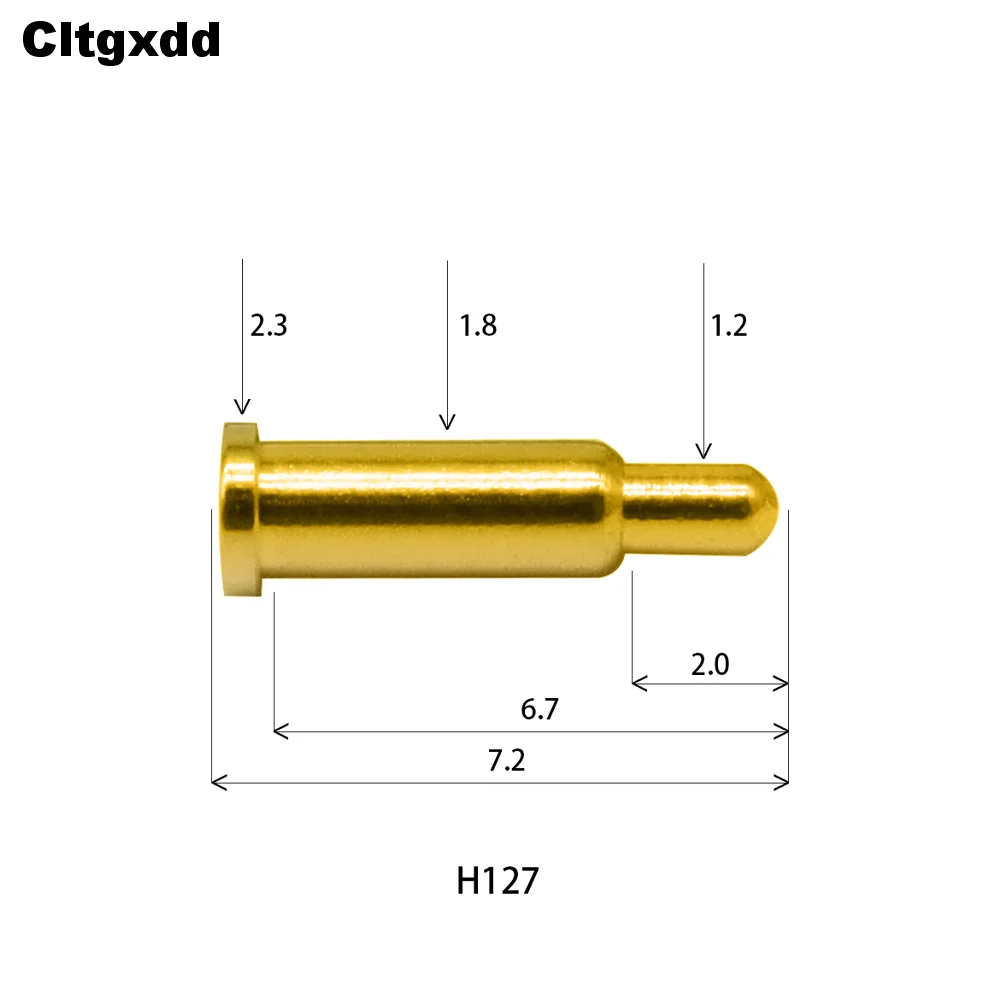 5PCS H120-H140 Frühling Pogo Pin PogoPin Stecker Durchmesser 3,0 1,5 4,0 1,8 2,0/7,7 8,4 10,5 25,5 12,4 3,2 5,5 7,2 3,5 7,6 7,0 – Detail 8