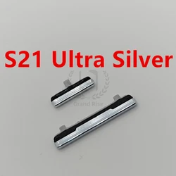Enhanced Power & Volume Button with New Housing Frame Side Key (S21 Ultra Silver)