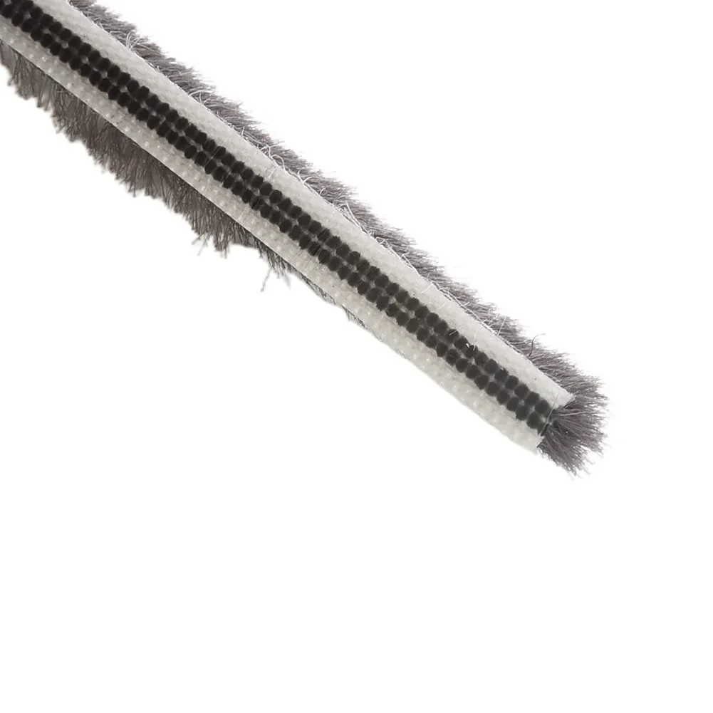 10m Self-adhesive Seal Strip Wool Strip Easily Cut Weatherstrip Sealing Window Pile Sliding Door Closet Seal reduce nois