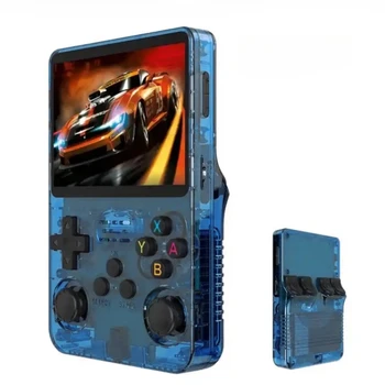 Console di Gioco Portatile Retrò con Schermo IPS da 3,5 Pollici, Lettore Tascabile per Bambini con Sistema LINUX Arkos Originale