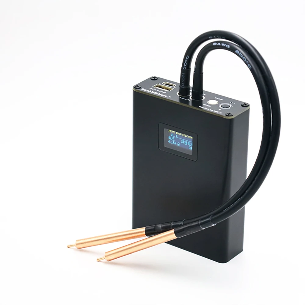 

Mini Spot Welder Kit Portable Digital Display For 0.05-0.25mm Nickel Plated 18650 Battery Pack Spot Welding Machine Weld Tools