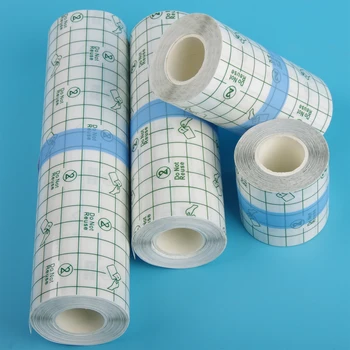 5M Waterproof PU Film for Tattoo Aftercare Protective Skin Healing Bandages Tape Medicinal Wound Dressing Medical Adhesive Tape
