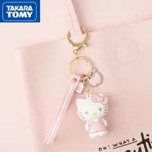 

TAKARA TOMY cartoon Hello Kitty keychain pendant couple bag pendant creative personality cute keychain gift