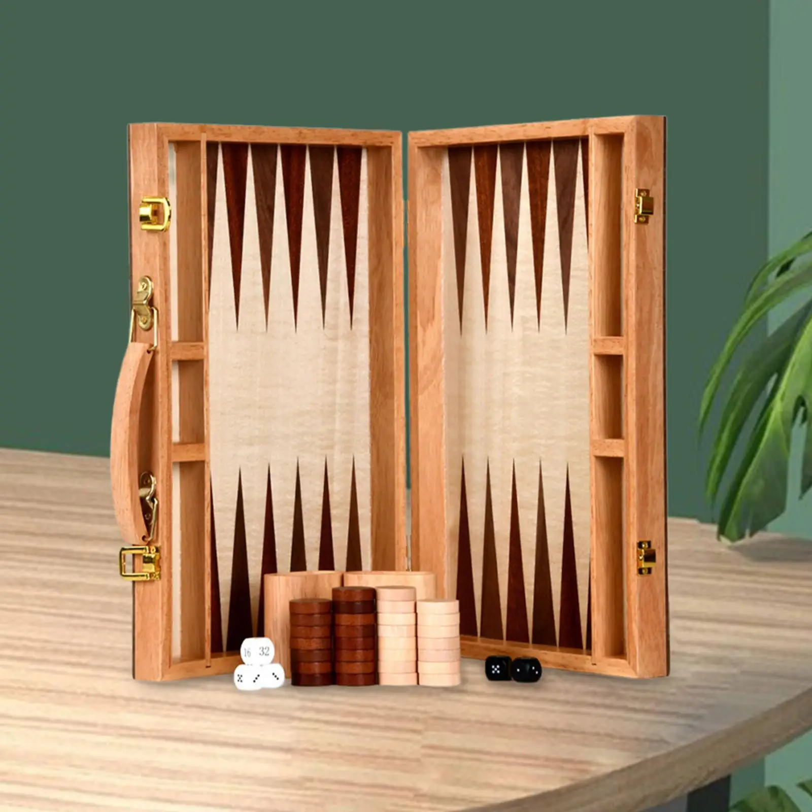 Travel Backgammon Set Family Games Tabletop Games Early Learning Classic Board Game Board Game for Adults Home Children Kids