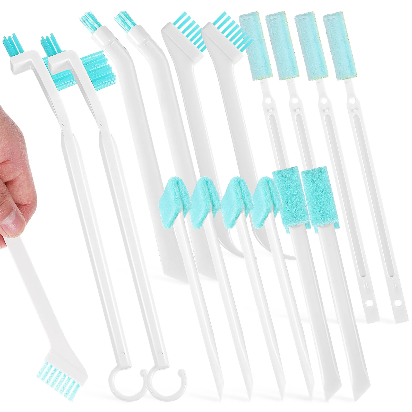 

16pcs Crevice Cleaning Brushes Portable Cleaner Brush Groove Cleaning Brushes