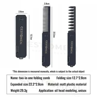 New 1/2/3 in 1 Pocket Folding Combs - Image 6