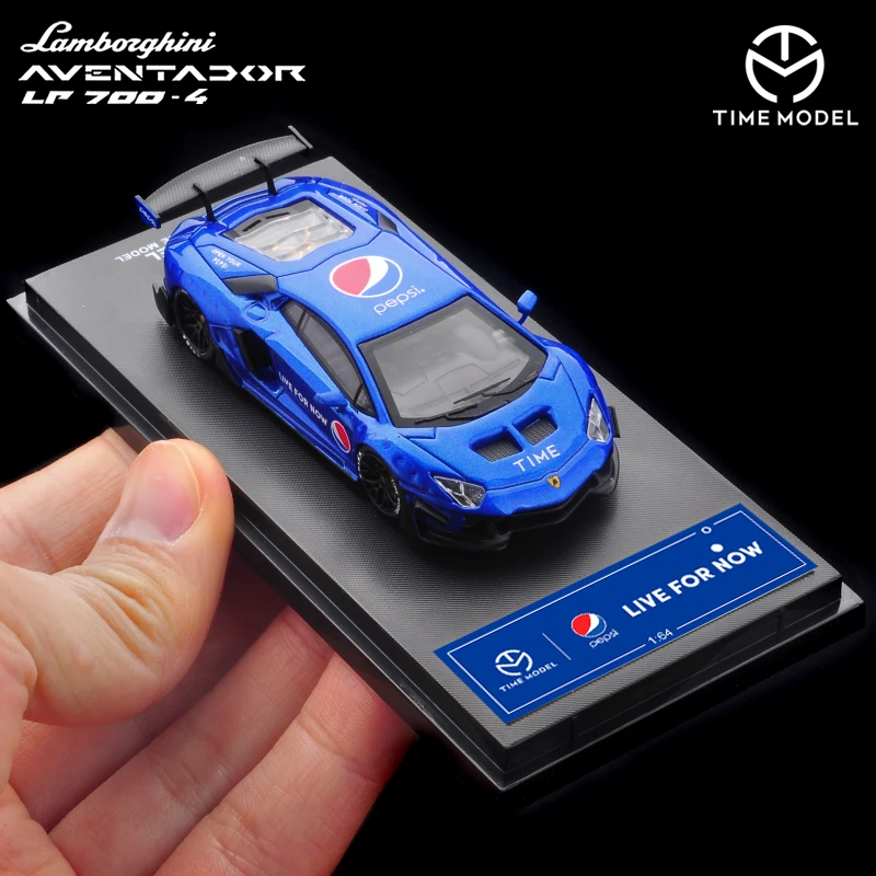 

TimeMicro1:64 Lamborghini LP700 Pepsi 2.0 Ordinary Edition simulation alloy car model