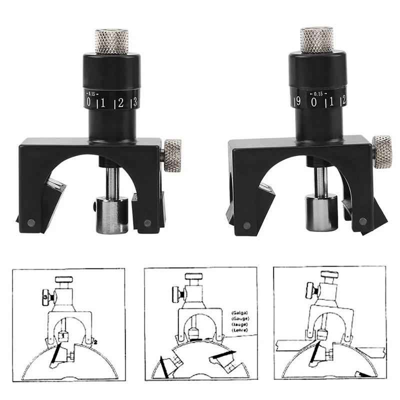 2pcs Precise Positioning Tool for Planer Woodworking Table Planing Adjustable Magnetic Planer Knife Setter Device Jig Height Set