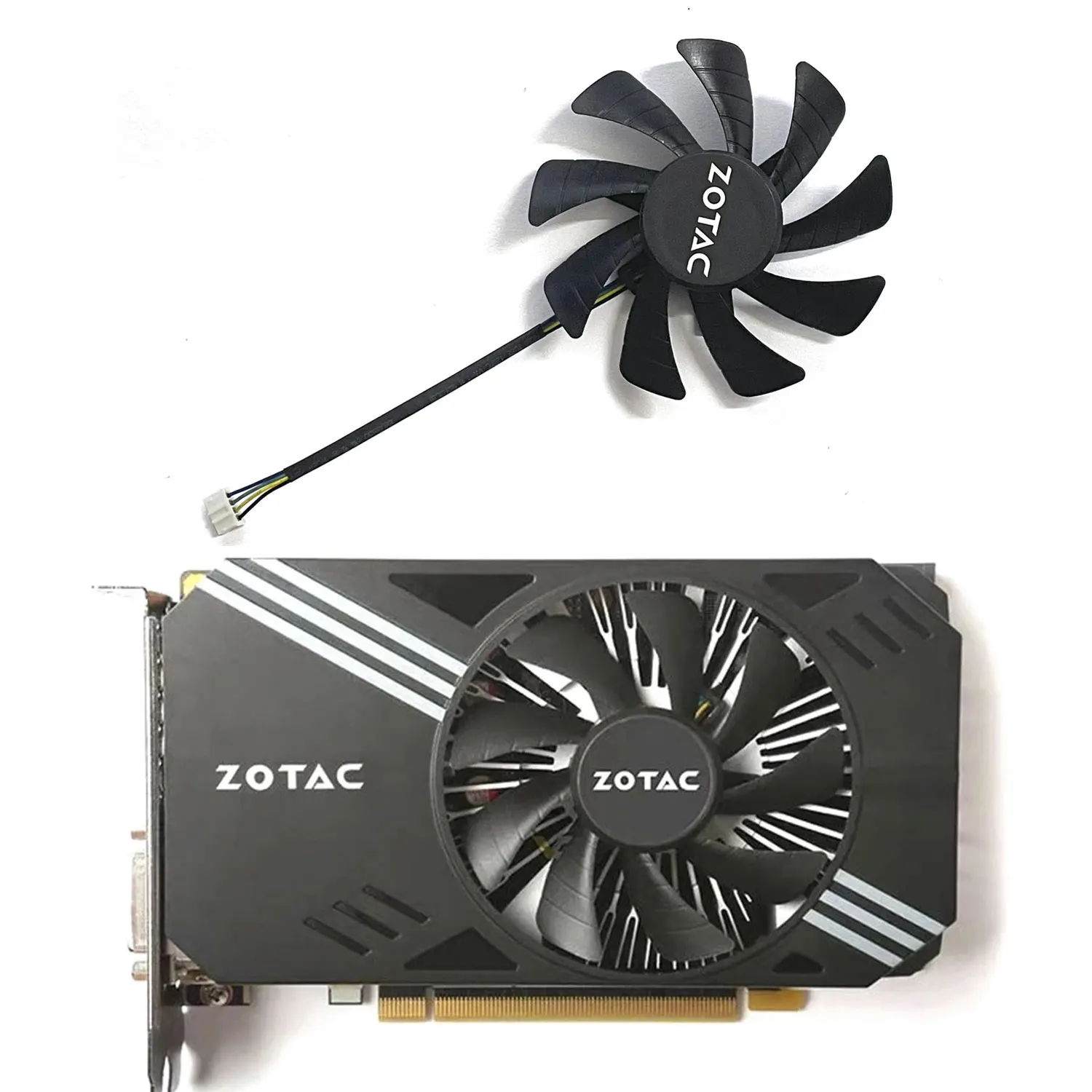 T129215SH GA92S2U 4PIN 85MM Heatsink Fan Replacement ZOTAC GTX 1060 960 ...