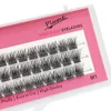 A1 Custom Logo Private Label Fluffy Segmented Eyelashes Individual Eyelash Bundle DIY  Lashes Extensions Bundle Makeup 4