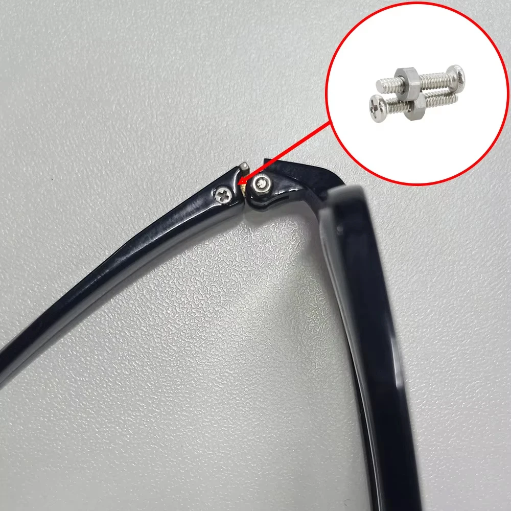 Stainless Steel Screws Screw Bolt Nut Set Screw Washer Nut Kit Small Screws Stainless Steel Glasses Watch Screw Nuts Set M1 M1.2 M1.4 M1.6 Phillips Cross Round Head Motherboard PCB Bolts Kit