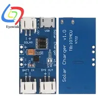 CN3065 Mini carte de chargeur de batterie au Lithium solaire 500MA Module de charge Lipo panneau solaire Micro USB pour Arduino 5