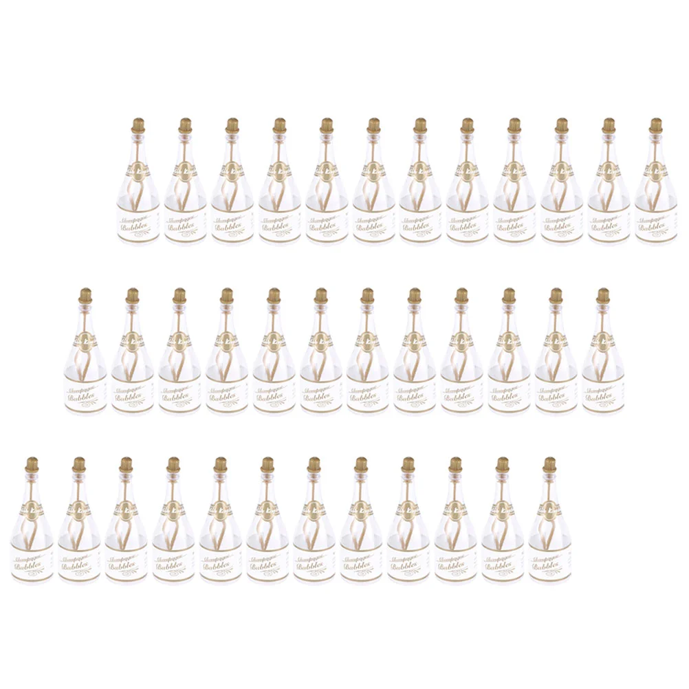 

Mini Champagne Bubble Bottles Empty Soap Water Bottles DIY Self Filling Bubble Toy Wedding Birthday Party Decoration