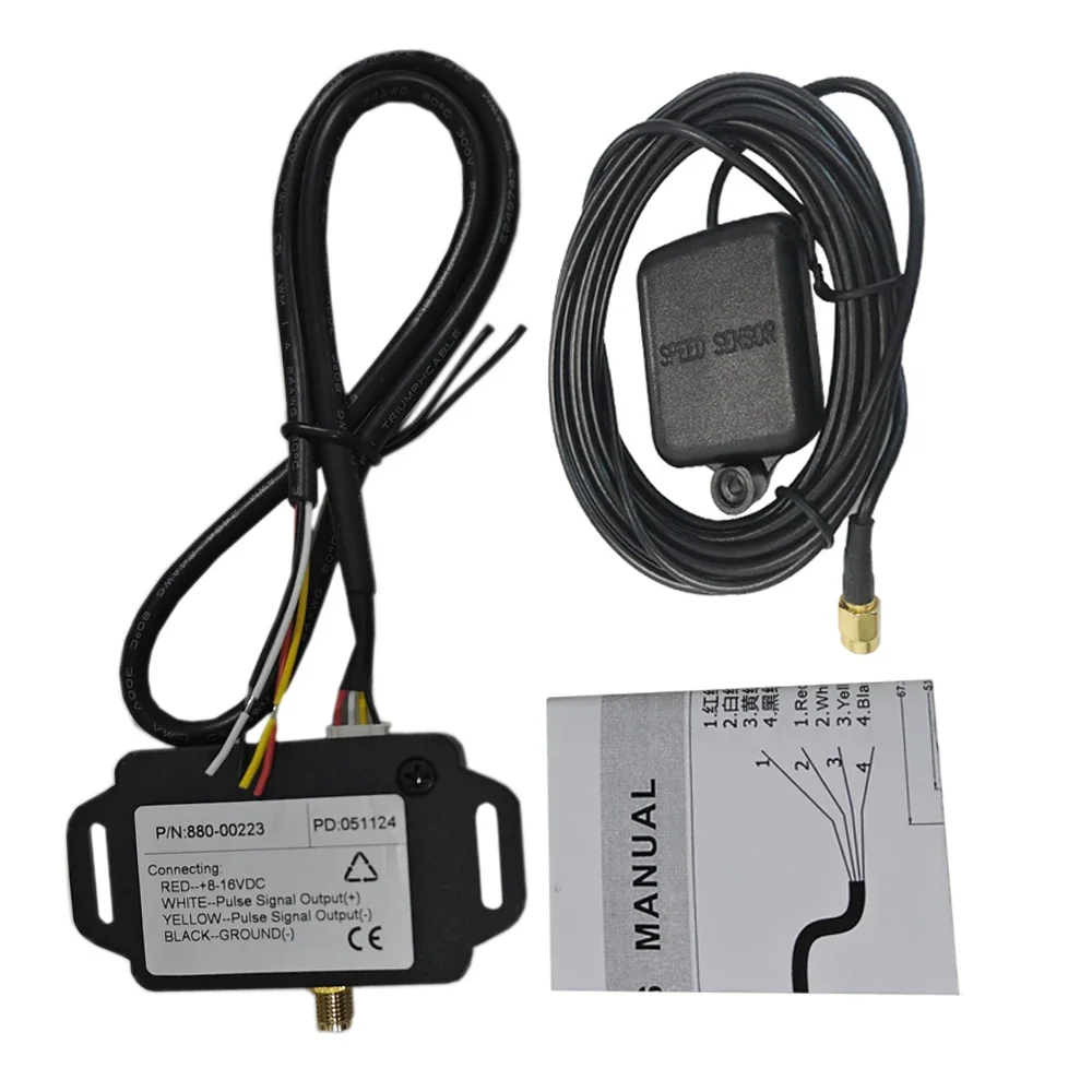 Universal 12VDC Speedometer Sender Adapter Speed Signal Convertor Shift between GPS and Pulse ELING for Tachograph Speedometer
