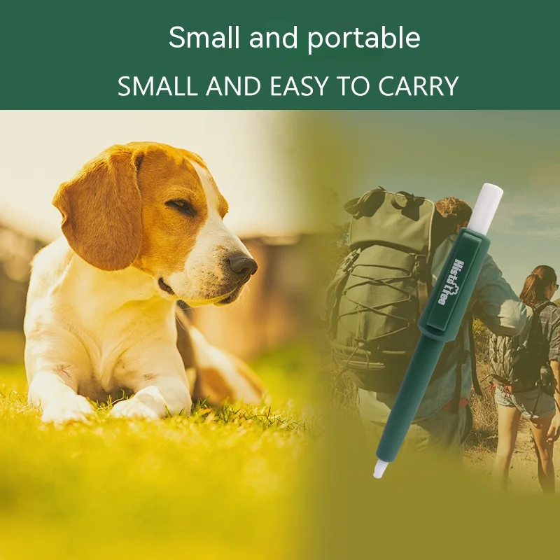 Pet Bug Catching Pen Cat and Dog Grooming Insect Catcher Pet Pen Ticks Clip Tick Removing Pen Pet Supplies Pet Repellent - Image 3